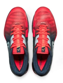 Head Sprint Pro 3.0 Men's Indoor Court Shoe (Red/Navy) -Ball Games Shop Presentation SprintPro3.0IndoorNRMNNeonRedMidnightNavy5