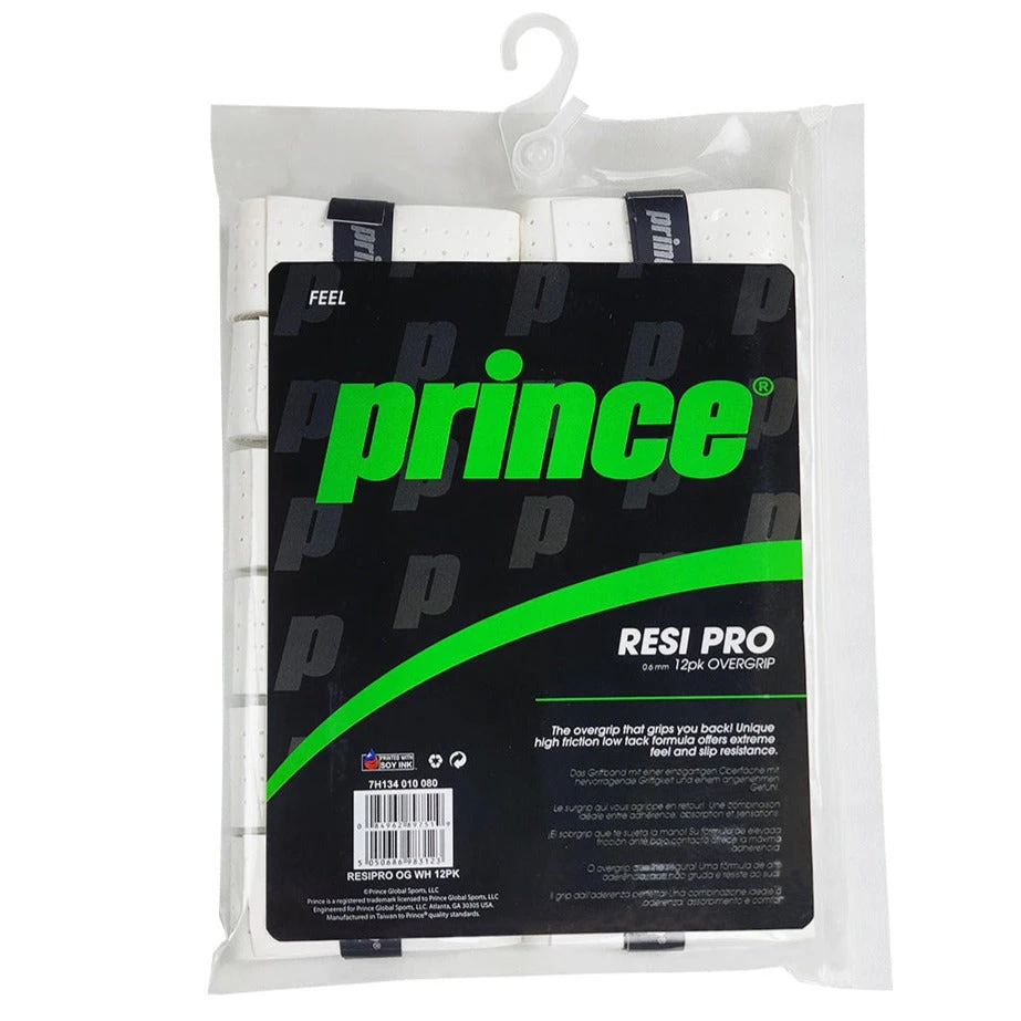 Prince ResiPro Overgrip 12 Pack (White) 3 Prince ResiPro Overgrip 12 Pack (White)