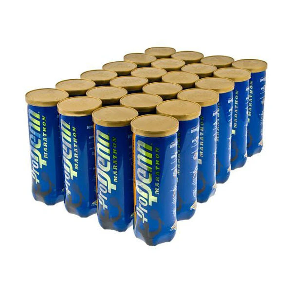 Pro Penn Marathon Regular Duty Tennis Balls - 24 Can Case 3 Pro Penn Marathon Regular Duty Tennis Balls - 24 Can Case