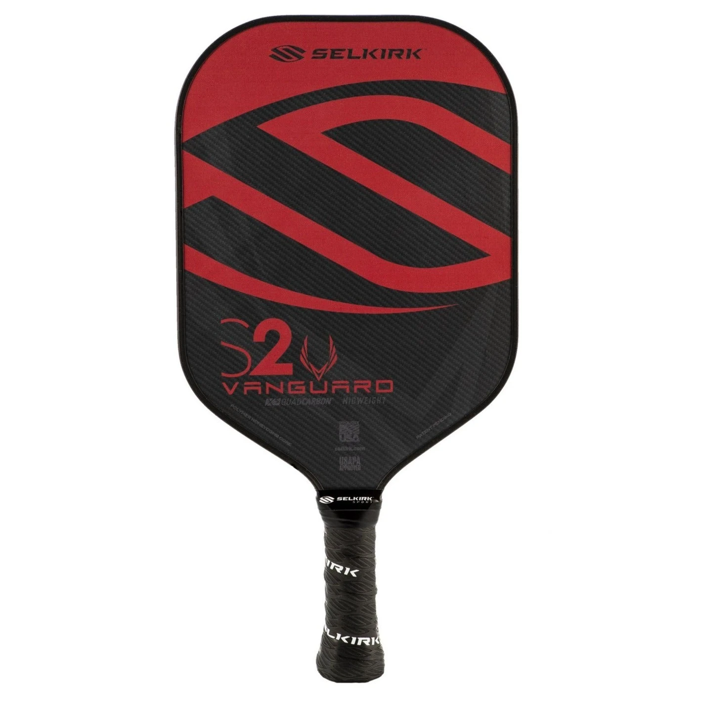 Selkirk Vanguard Hybrid S2 Midweight (Black/Crimson) 3 Selkirk Vanguard Hybrid S2 Midweight (Black/Crimson)