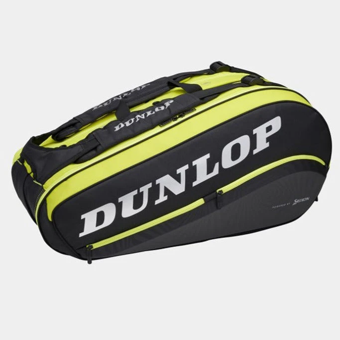 Dunlop SX Performance Thermo 8 Pack Racquet Bag (Black/Yellow) 3 Dunlop SX Performance Thermo 8 Pack Racquet Bag (Black/Yellow)