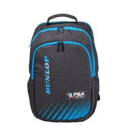 Dunlop PSA Backpack Racquet Bag (Black/Blue) -Ball Games Shop Squash PSA Luggage Backpack 1