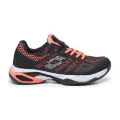 Lotto Viper Ultra IV Speed Women's Tennis Shoe (Black/Rose Pink) -Ball Games Shop T6435 01 unq11094