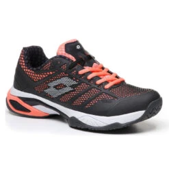 Lotto Viper Ultra IV Speed Women's Tennis Shoe (Black/Rose Pink)