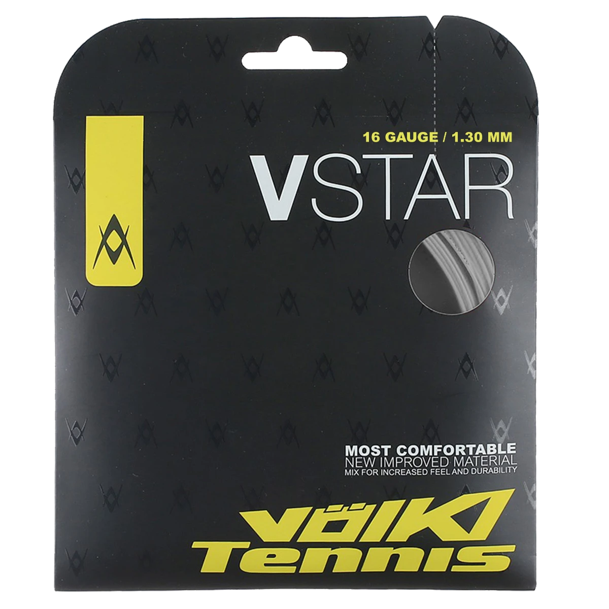 Volkl V-Star 16/1.30 Tennis String (White) 3 Volkl V-Star 16/1.30 Tennis String (White)