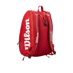 Wilson Super Tour PaddlePak Pickleball Bag (Red) -Ball Games Shop WR8004901001Super Tour Paddlepak BackStanding