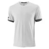 Wilson Men's Team Solid Crew (White) -Ball Games Shop WRA765301 0 SS18 Team M Team Solid Crew Mens White Black Front.png.cq5dam.web .1200.1200