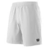 Wilson Men's Team 8" Shorts (White) -Ball Games Shop WRA765501 0 SS18 Team M Team 8Short Mens White Front.png.cq5dam.web .1200.1200
