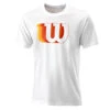 Wilson Men's Blur W Tech Tee (White) -Ball Games Shop WRA779601 0 SS20 BLUR W TECH TEE Men White.png.cq5dam.web .1200.1200