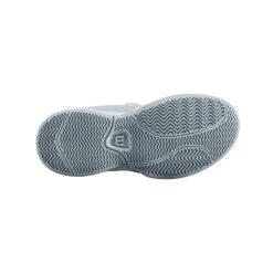 Wilson Stroke Junior Tennis Shoe (White/Blue) -Ball Games Shop WRS324040 Jr Kaos Stroke White PearlBlue DazzlingBlue Sole