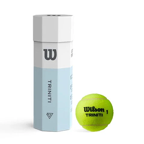 Wilson Triniti Tennis Balls - 3 Ball Sleeve 3 Wilson Triniti Tennis Balls - 3 Ball Sleeve