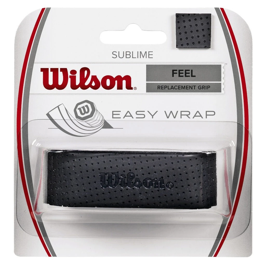 Wilson Sublime Replacement Grip (Black) 3 Wilson Sublime Replacement Grip (Black)