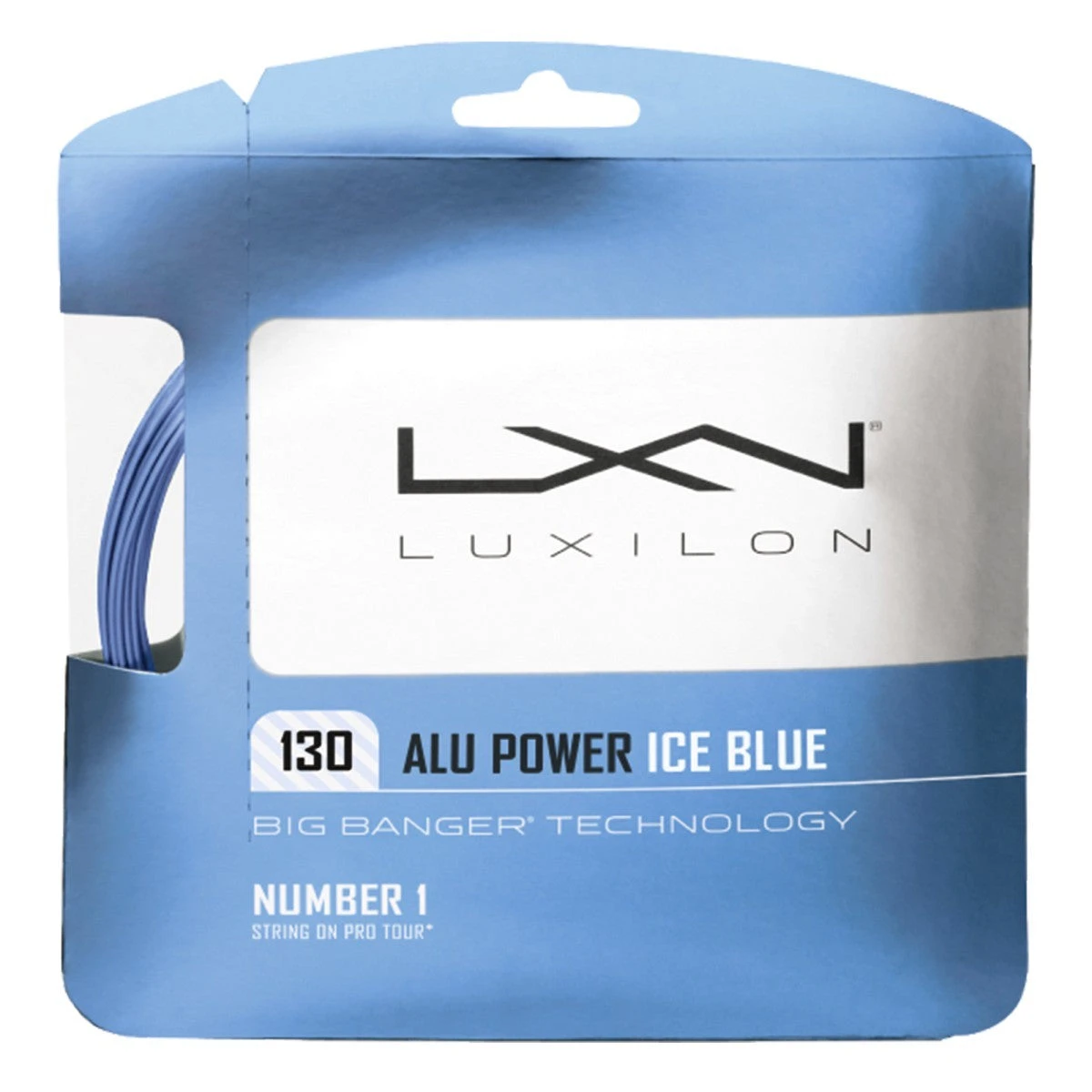 Luxilon ALU Power 16/1.30 Tennis String (Ice Blue) 3 Luxilon ALU Power 16/1.30 Tennis String (Ice Blue)