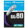 Yonex BG 80 Badminton String (Violet) -Ball Games Shop Yonex BG 80 Badminton String Violet