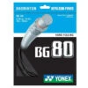 Yonex BG 80 Badminton String (Black)