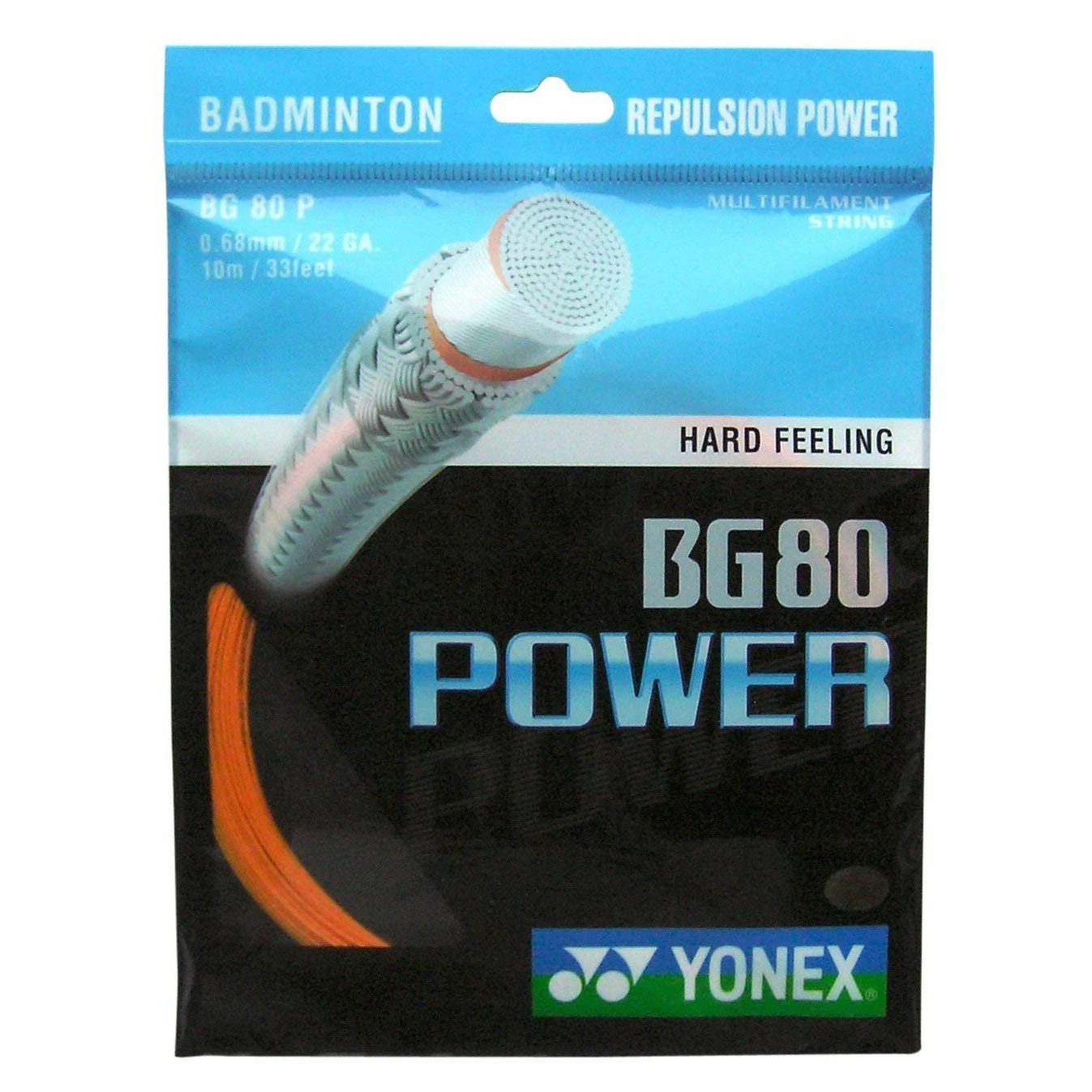 Yonex BG 80 Power Badminton String (Orange) 3 Yonex BG 80 Power Badminton String (Orange)