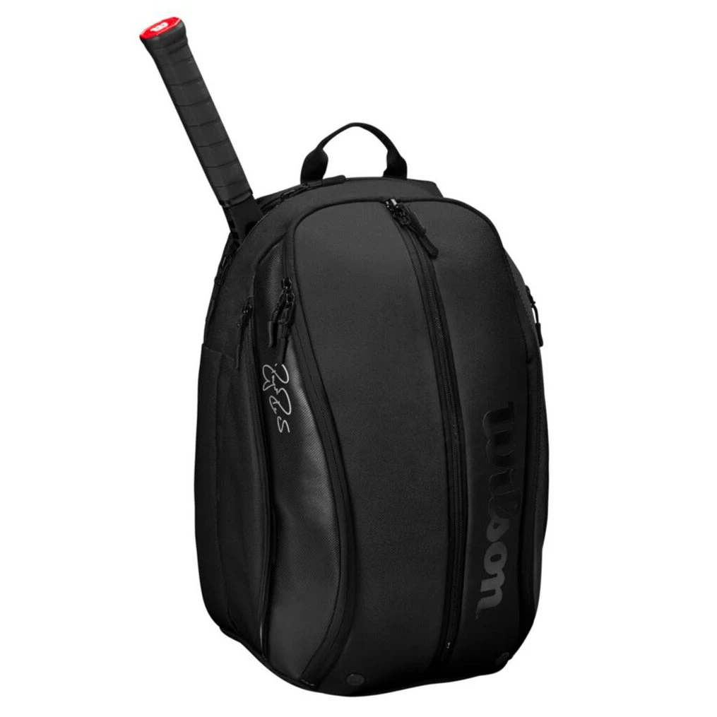 Wilson RF DNA Backpack Racquet Bag (Black) 4 Wilson RF DNA Backpack Racquet Bag (Black) - Image 2