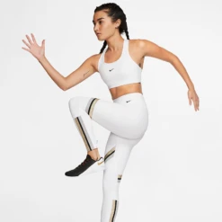 Nike Women's Dri-FIT Swoosh Medium Support 1 Piece Pad Sports Bra (White/Black) 10 Nike Women's Dri-FIT Swoosh Medium Support 1 Piece Pad Sports Bra (White/Black) -Ball Games Shop dri fit swoosh support 1 piece pad sports bra mx9N8j 765f138a 54f6 43df 8caf 190e52b2a4e1