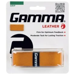 Gamma Leather Replacement Grip (Natural)