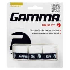 Gamma Grip 2 Overgrip 3 Pack (White)