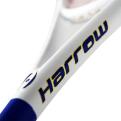 Harrow Vapor Ultralite (White/Royal/Yellow) 10 Harrow Vapor Ultralite (White/Royal/Yellow) -Ball Games Shop harrow vapor ultralight squash racquet white royal yellow 4