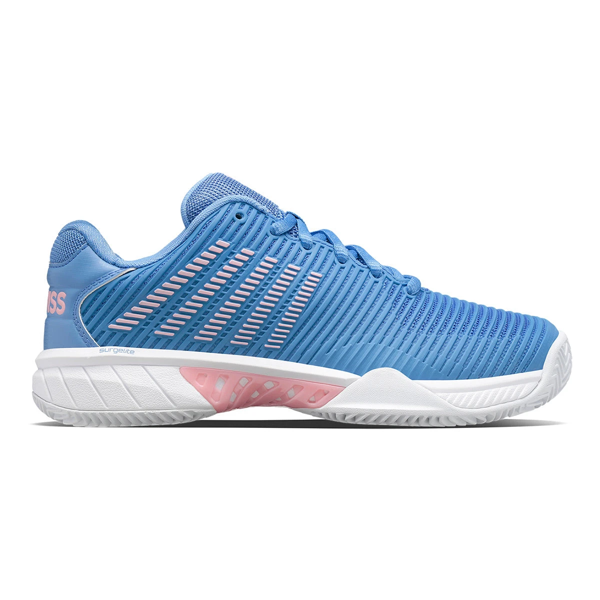 K-Swiss Hypercourt Express 2 Clay Court HB Women's Tennis Shoe (Blue/Pink) 3 K-Swiss Hypercourt Express 2 Clay Court HB Women's Tennis Shoe (Blue/Pink)