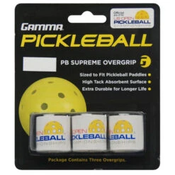 Gamma Pickleball Supreme Overgrip 3 Pack (US Open)