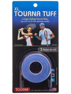Tourna Tuff XL Overgrip 3 Pack (Blue)