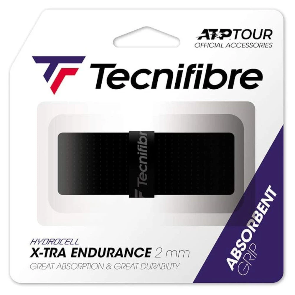 Tecnifibre X-Tra Endurance Replacement Grip (Black)