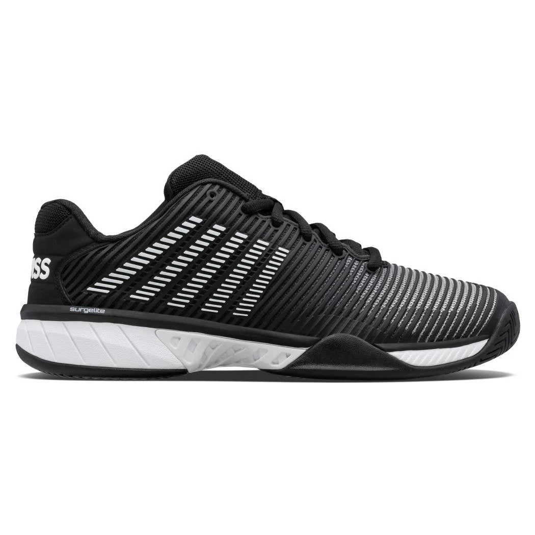 K-Swiss Hypercourt Express 2 Men's Tennis Shoe (Black/White) 3 K-Swiss Hypercourt Express 2 Men's Tennis Shoe (Black/White)