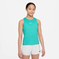 Nike Girls Dri-FIT Victory Tank (Washed Teal/White)