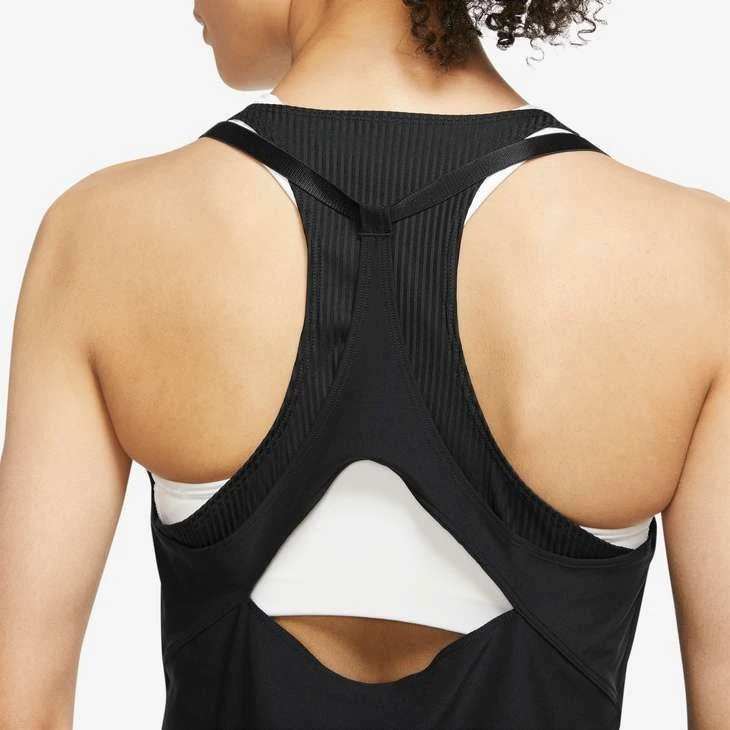 Nike Women's Dri-FIT Advantage Novelty Tank (Black) 5 Nike Women's Dri-FIT Advantage Novelty Tank (Black) - Image 3
