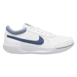 Nike Court Zoom Lite 3 Men's Tennis Shoe (White/Grey)
