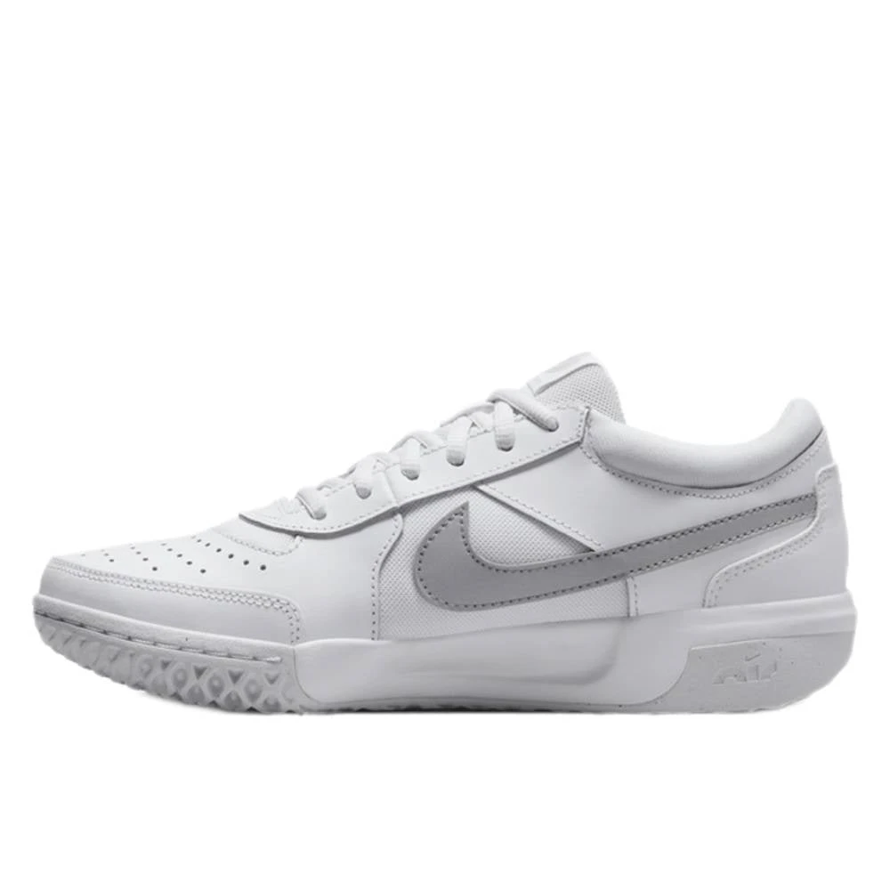 Nike Zoom Court Lite 3 Women's Tennis Shoe (White/Silver) 4 Nike Zoom Court Lite 3 Women's Tennis Shoe (White/Silver) - Image 2