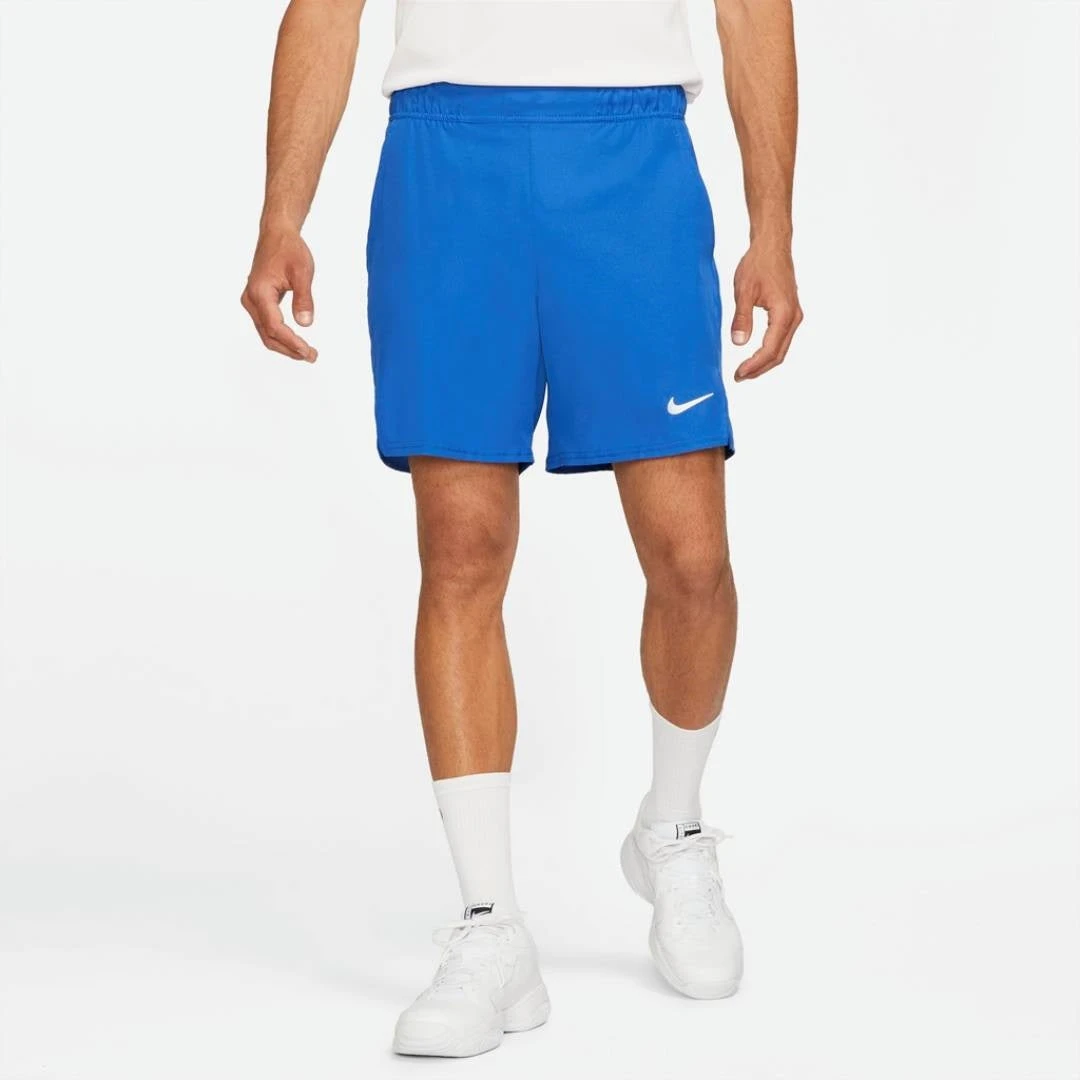 Nike Men's Dri-FIT Victory 7-Inch Shorts (Blue/White) 3 Nike Men's Dri-FIT Victory 7-Inch Shorts (Blue/White)