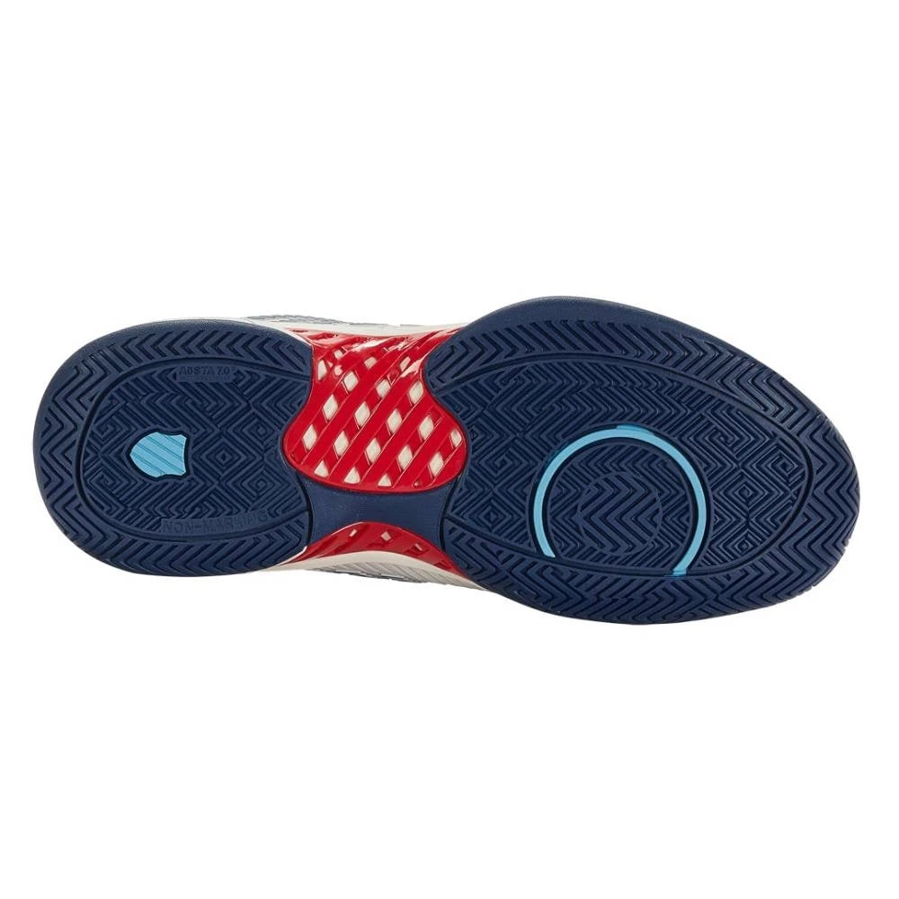 K-Swiss Hypercourt Express 2 Men's Tennis Shoe (White/Blue) 6 K-Swiss Hypercourt Express 2 Men's Tennis Shoe (White/Blue) - Image 4