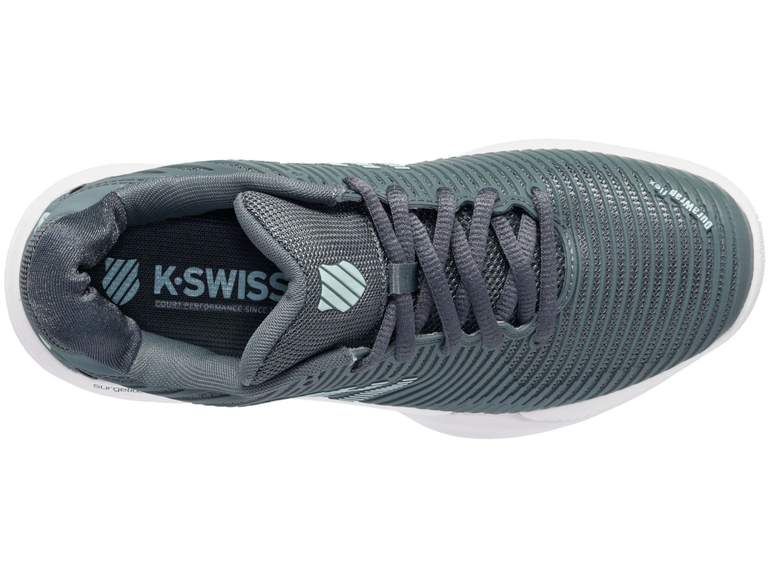K-Swiss Hypercourt Express 2 Clay Court HB Women's Tennis Shoe (Stormy Weather) 6 K-Swiss Hypercourt Express 2 Clay Court HB Women's Tennis Shoe (Stormy Weather) - Image 4